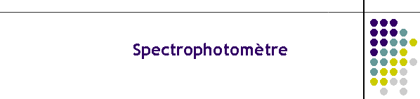 Spectrophotomtre