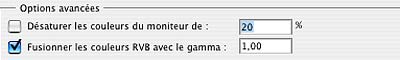 options avancées